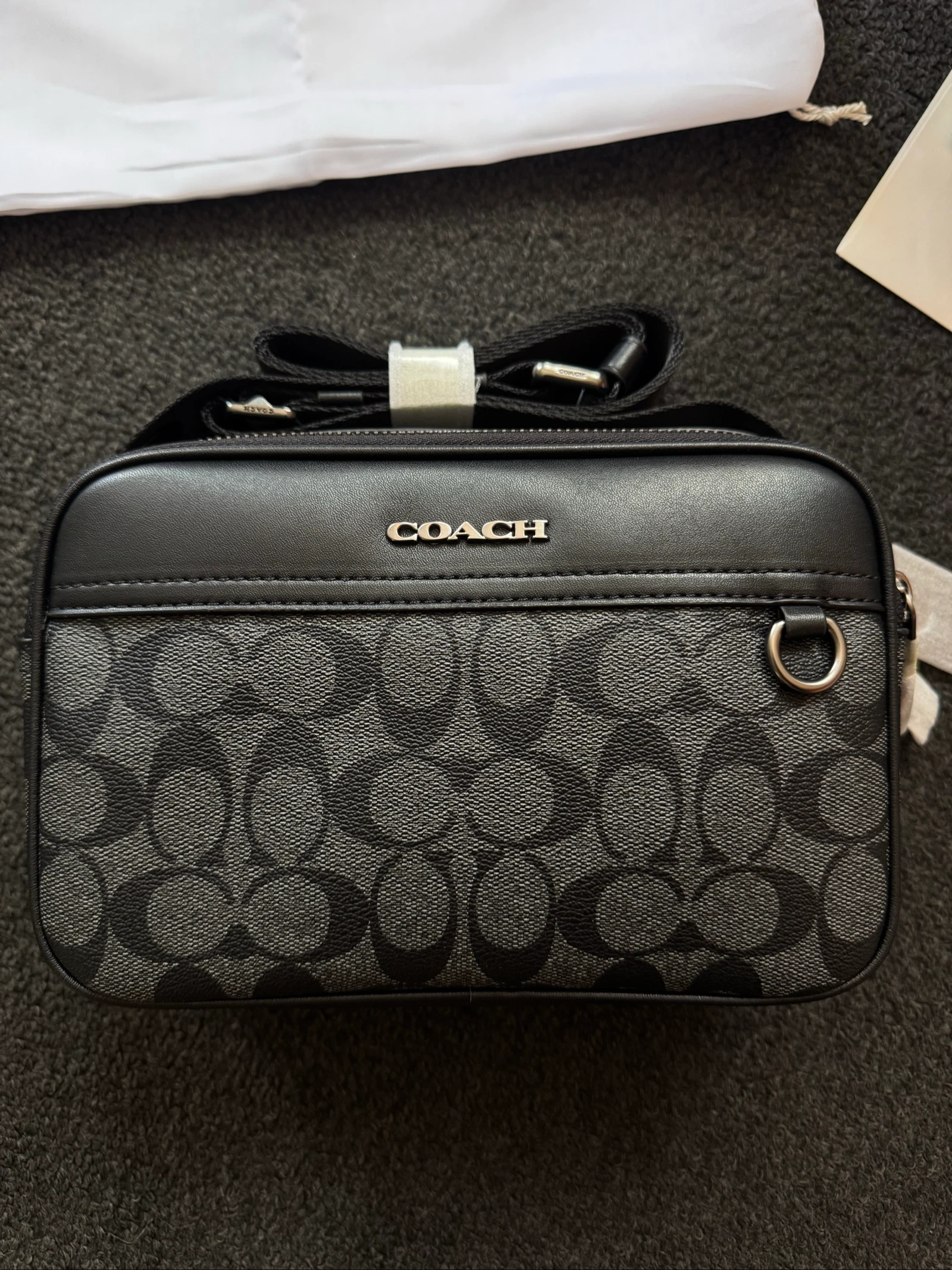 Bolsa transversal Coach – photo 3